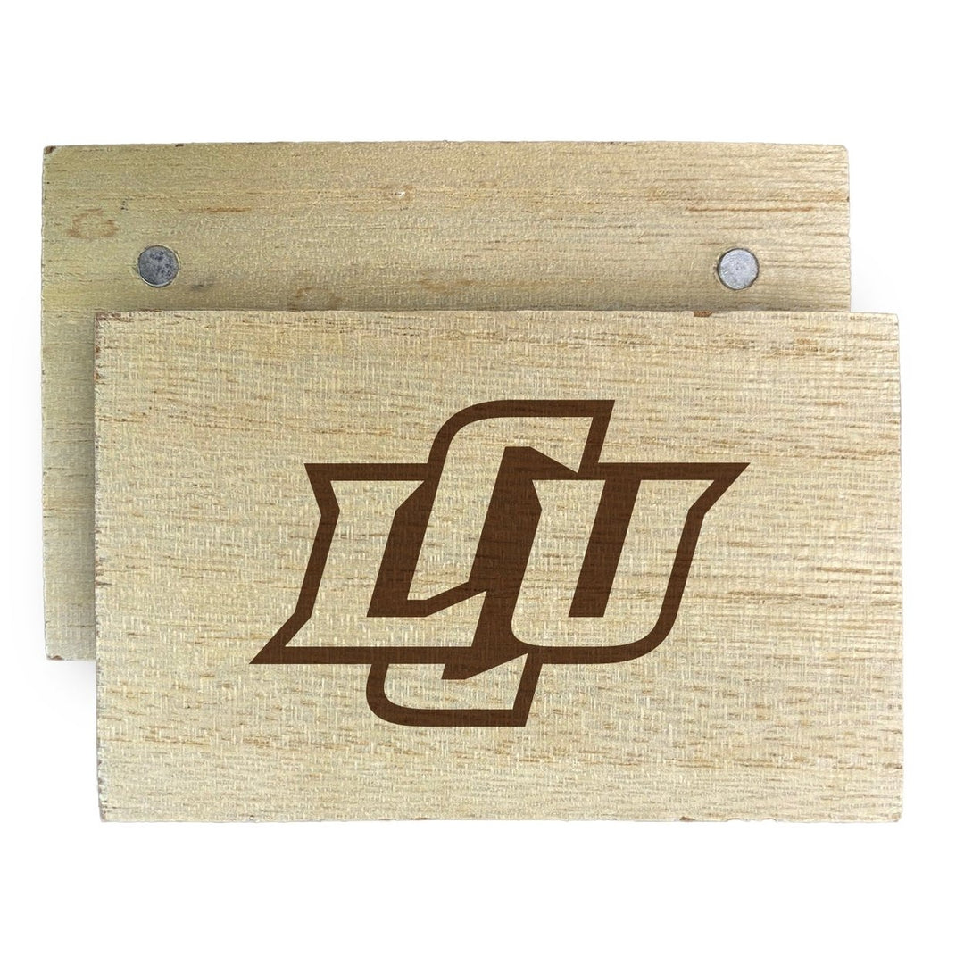 Lubbock Christian University Chaparral Wooden 2" x 3" Fridge Magnet Officially Licensed Collegiate Product Image 1