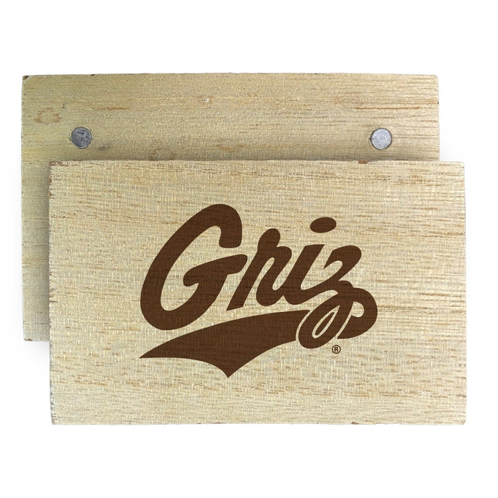 Montana University Wooden 2" x 3" Fridge Magnet Officially Licensed Collegiate Product Image 2