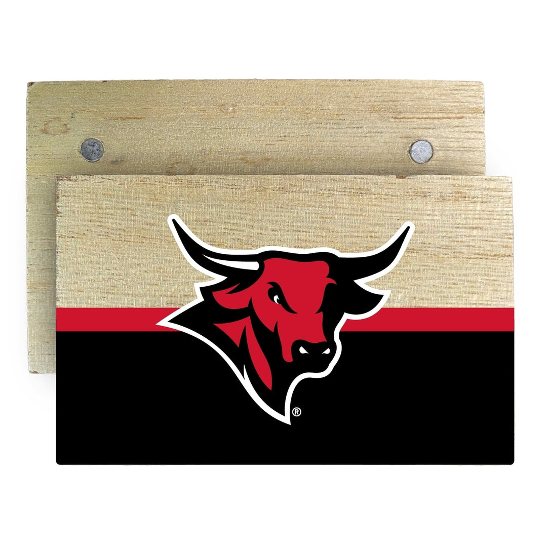 Nebraska at Omaha Wooden 2" x 3" Fridge Magnet Officially Licensed Collegiate Product Image 1