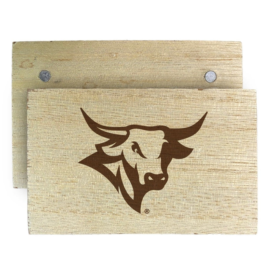 Nebraska at Omaha Wooden 2" x 3" Fridge Magnet Officially Licensed Collegiate Product Image 1