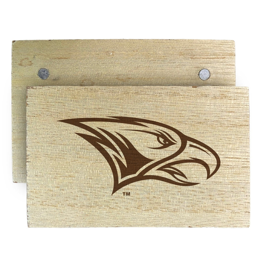 North Carolina Central Eagles Wooden 2" x 3" Fridge Magnet Officially Licensed Collegiate Product Image 2