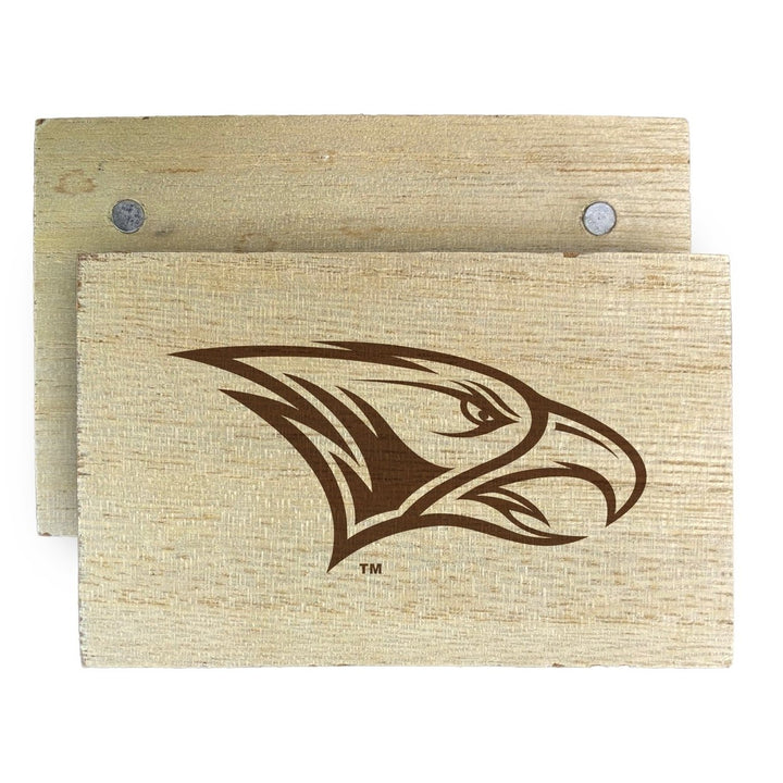 North Carolina Central Eagles Wooden 2" x 3" Fridge Magnet Officially Licensed Collegiate Product Image 1