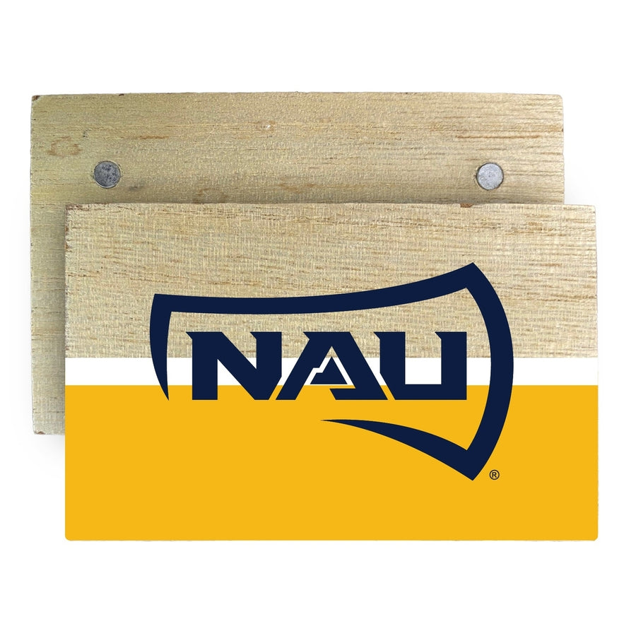 Northern Arizona University Wooden 2" x 3" Fridge Magnet Officially Licensed Collegiate Product Image 1