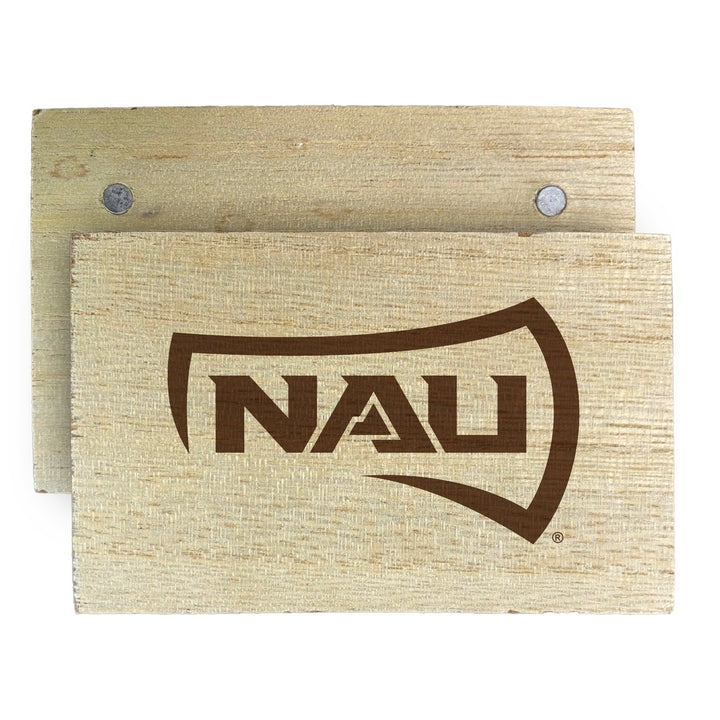 Northern Arizona University Wooden 2" x 3" Fridge Magnet Officially Licensed Collegiate Product Image 2