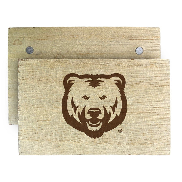 Northern Colorado Bears Wooden 2" x 3" Fridge Magnet Officially Licensed Collegiate Product Image 1