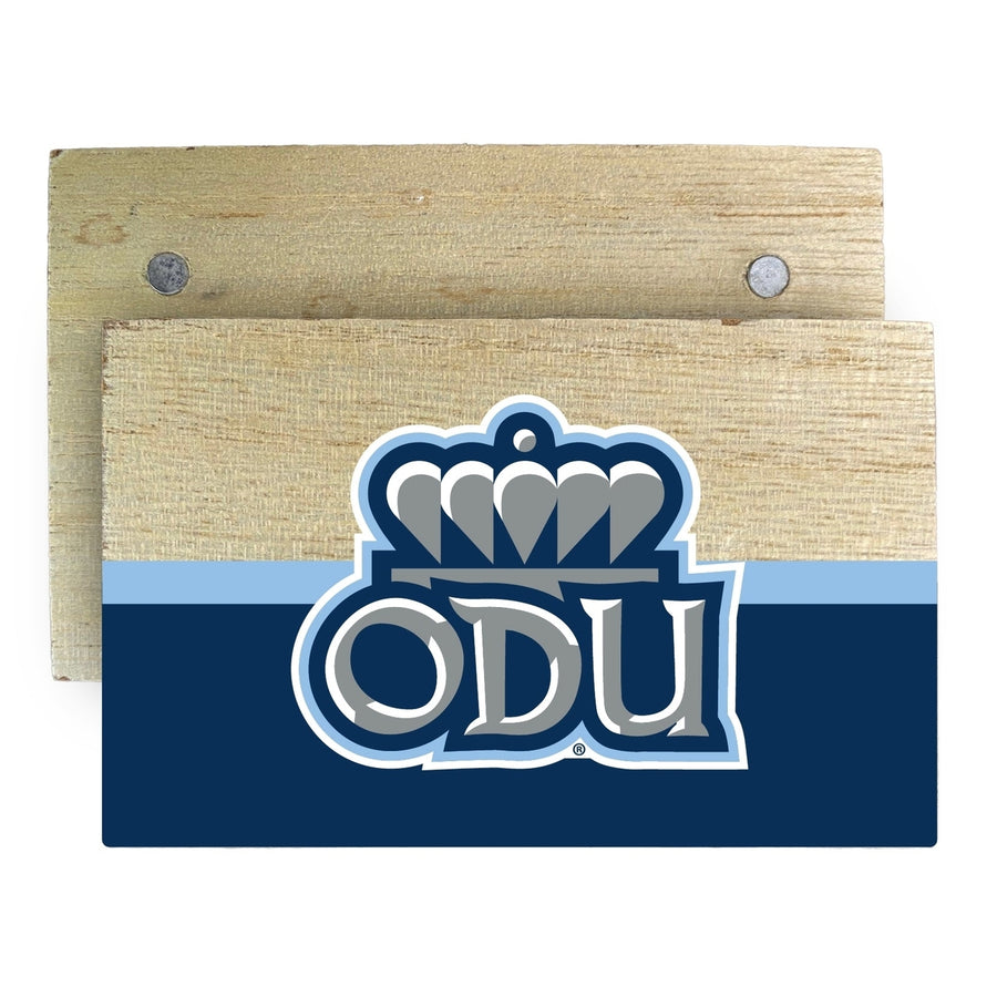 Old Dominion Monarchs Wooden 2" x 3" Fridge Magnet Officially Licensed Collegiate Product Image 1