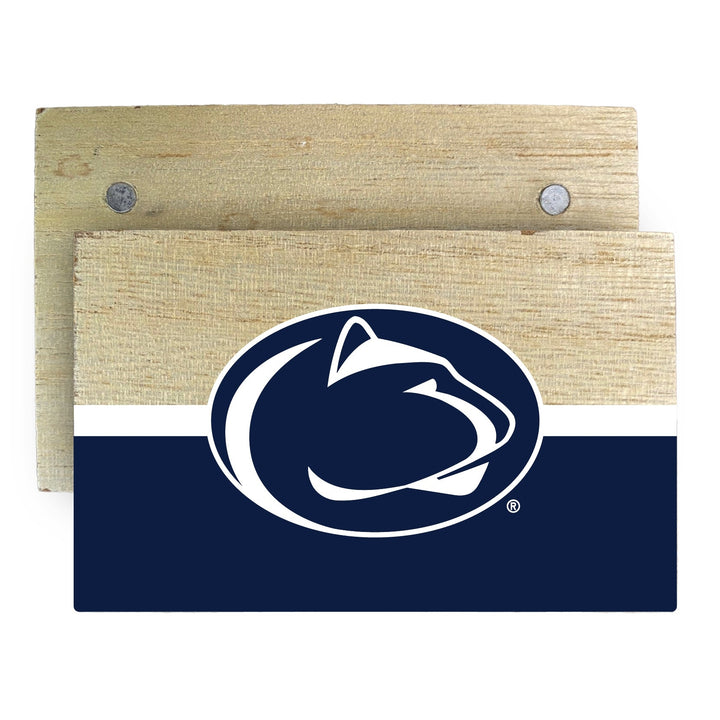 Penn State Nittany Lions Wooden 2" x 3" Fridge Magnet Officially Licensed Collegiate Product Image 1