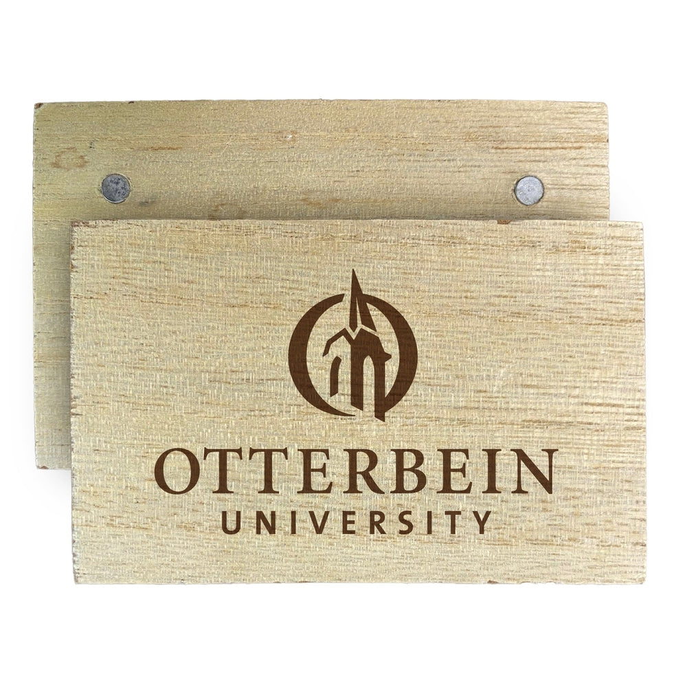 Otterbein University Wooden 2" x 3" Fridge Magnet Officially Licensed Collegiate Product Image 2