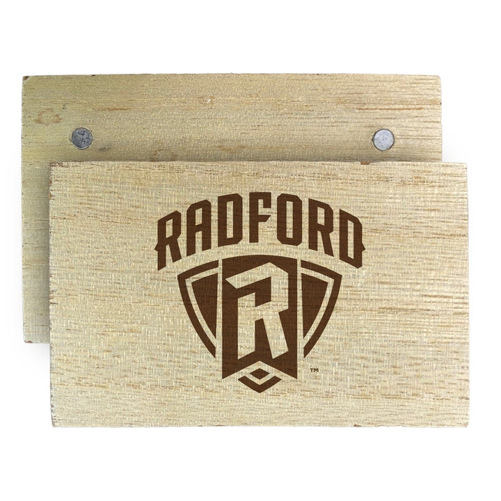 Radford University Highlanders Wooden 2" x 3" Fridge Magnet Officially Licensed Collegiate Product Image 2