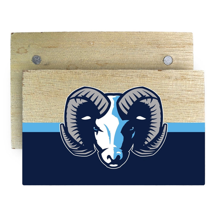 Rhode Island University Wooden 2" x 3" Fridge Magnet Officially Licensed Collegiate Product Image 1