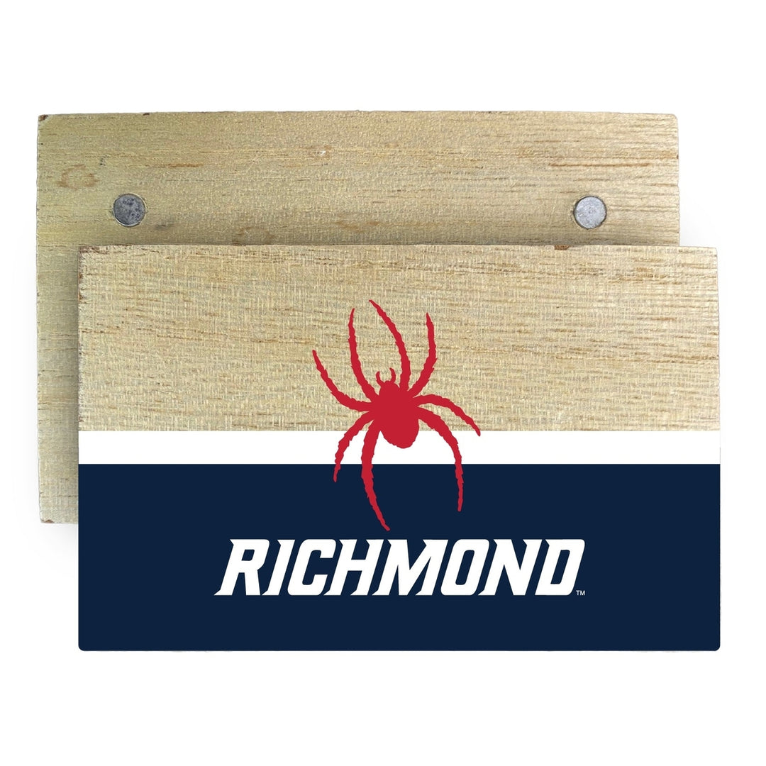 Richmond Spiders Wooden 2" x 3" Fridge Magnet Officially Licensed Collegiate Product Image 1