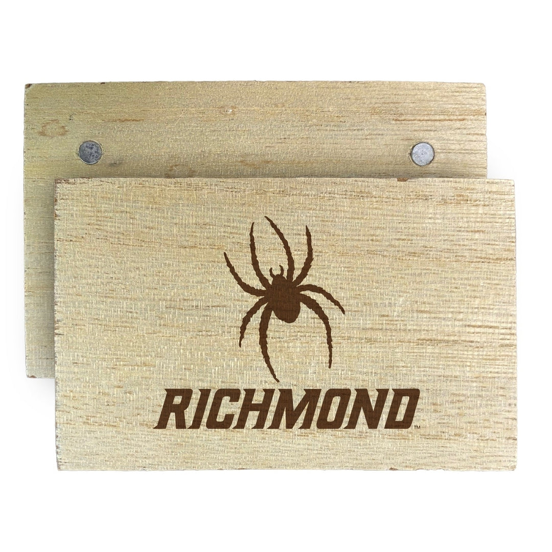 Richmond Spiders Wooden 2" x 3" Fridge Magnet Officially Licensed Collegiate Product Image 2