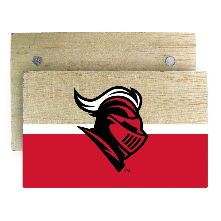 Rutgers Scarlet Knights Wooden 2" x 3" Fridge Magnet Officially Licensed Collegiate Product Image 1