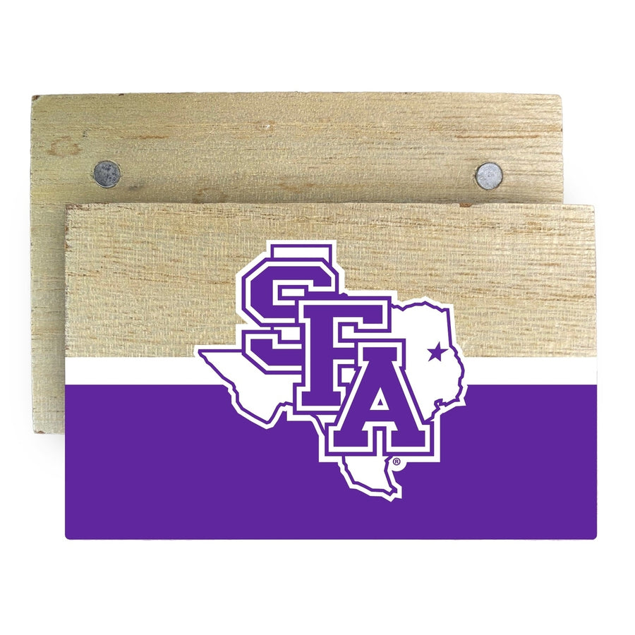 Stephen F. Austin State University Wooden 2" x 3" Fridge Magnet Officially Licensed Collegiate Product Image 1