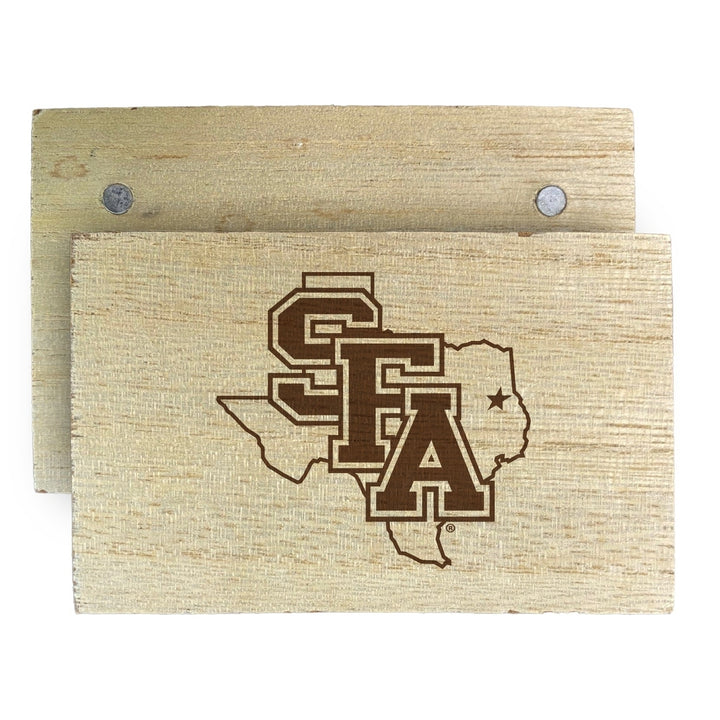 Stephen F. Austin State University Wooden 2" x 3" Fridge Magnet Officially Licensed Collegiate Product Image 2