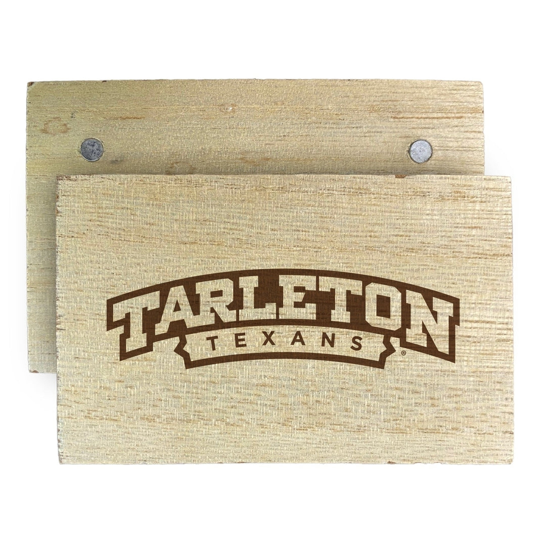 Tarleton State University Wooden 2" x 3" Fridge Magnet Officially Licensed Collegiate Product Image 2