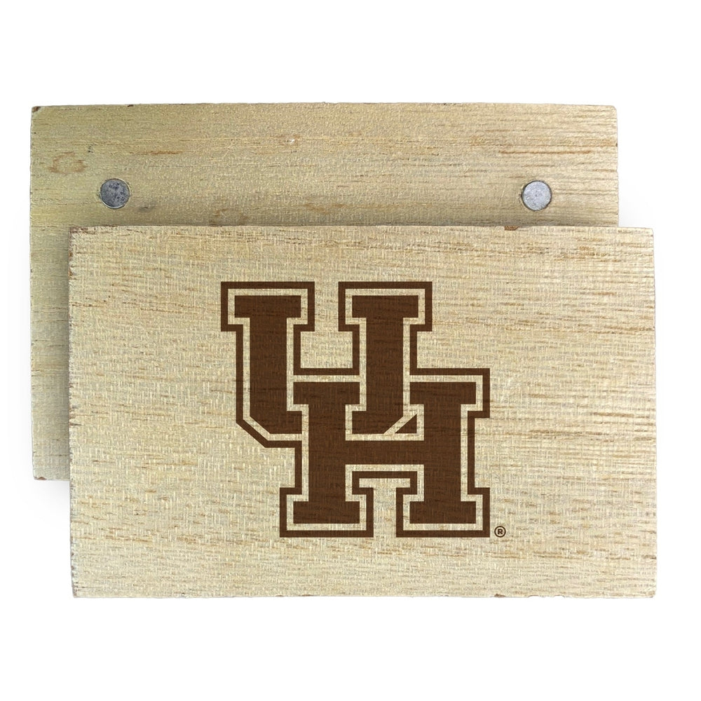 University of Houston Wooden 2" x 3" Fridge Magnet Officially Licensed Collegiate Product Image 2