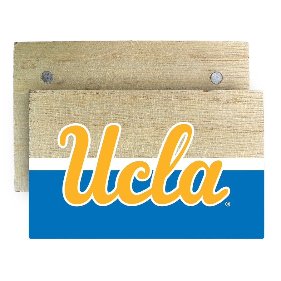 UCLA Bruins Wooden 2" x 3" Fridge Magnet Officially Licensed Collegiate Product Image 1