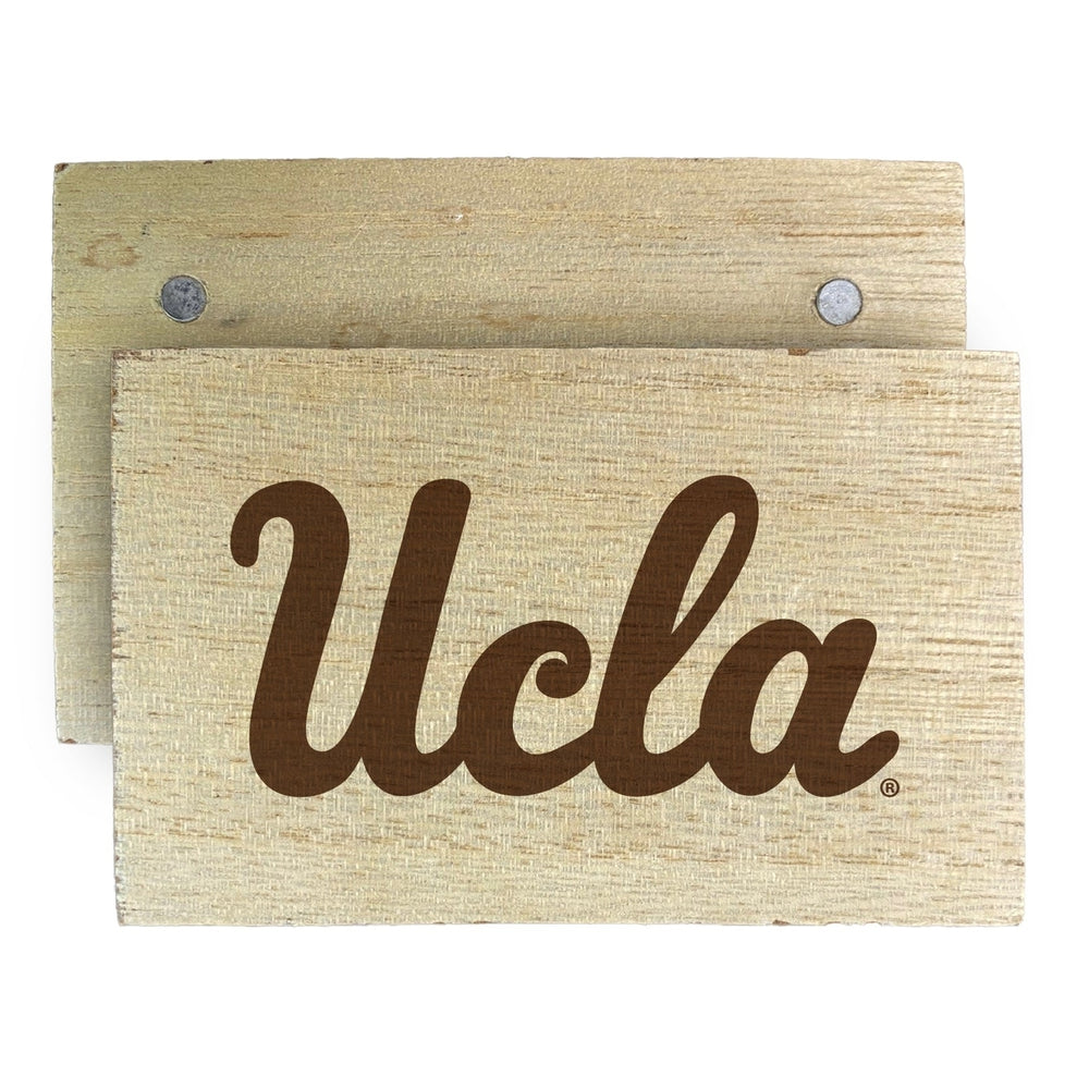 UCLA Bruins Wooden 2" x 3" Fridge Magnet Officially Licensed Collegiate Product Image 2