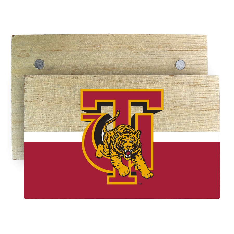 Tuskegee University Wooden 2" x 3" Fridge Magnet Officially Licensed Collegiate Product Image 1