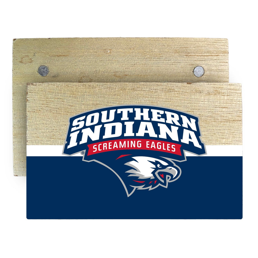 University of Southern Indiana Wooden 2" x 3" Fridge Magnet Officially Licensed Collegiate Product Image 1