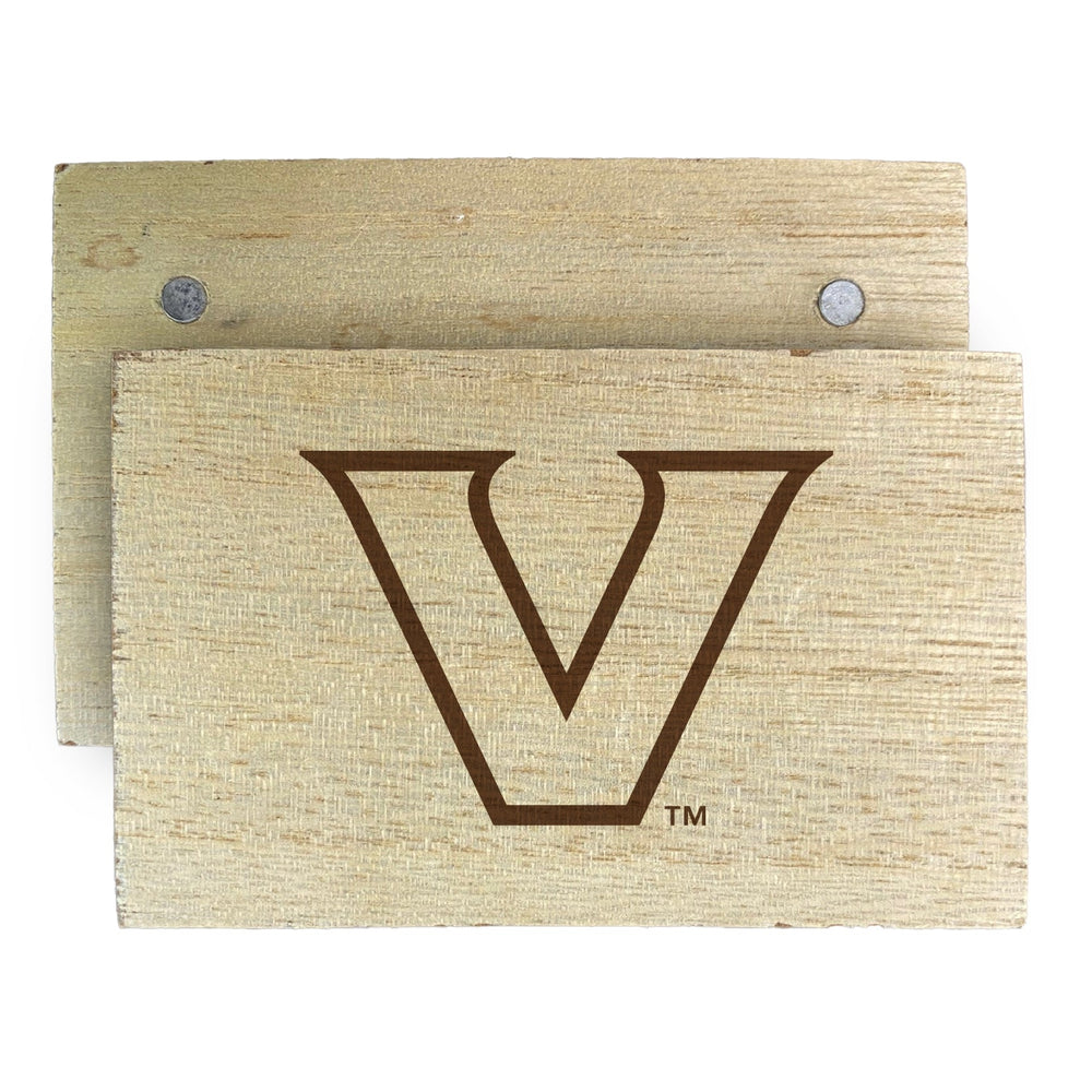 Vanderbilt University Wooden 2" x 3" Fridge Magnet Officially Licensed Collegiate Product Image 2