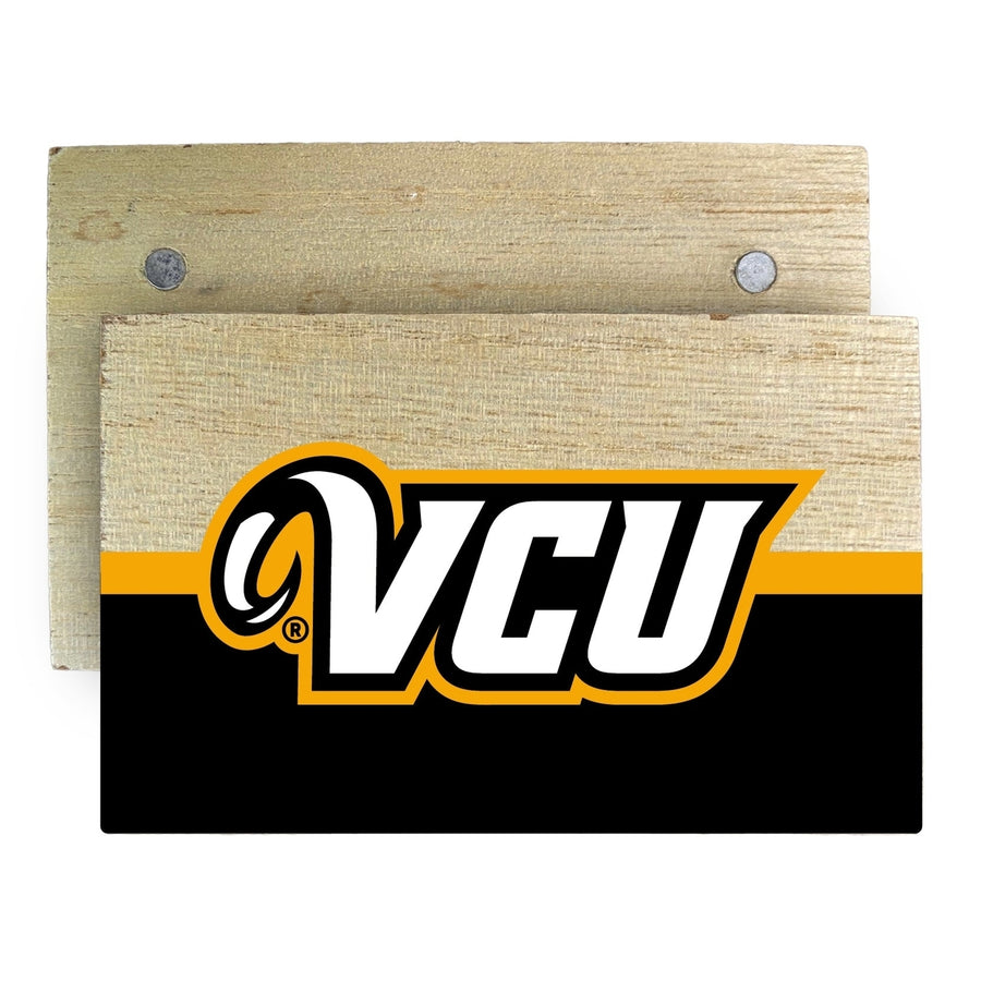 Virginia Commonwealth Wooden 2" x 3" Fridge Magnet Officially Licensed Collegiate Product Image 1