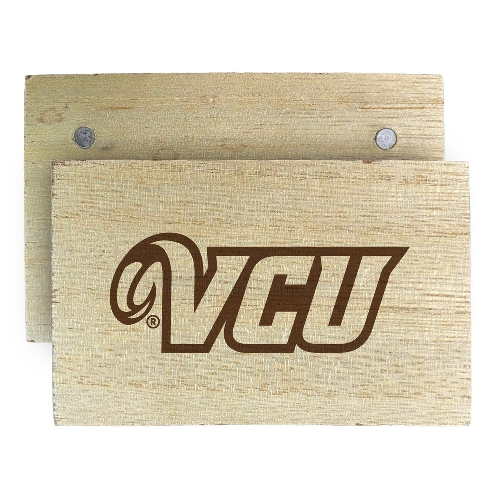 Virginia Commonwealth Wooden 2" x 3" Fridge Magnet Officially Licensed Collegiate Product Image 2