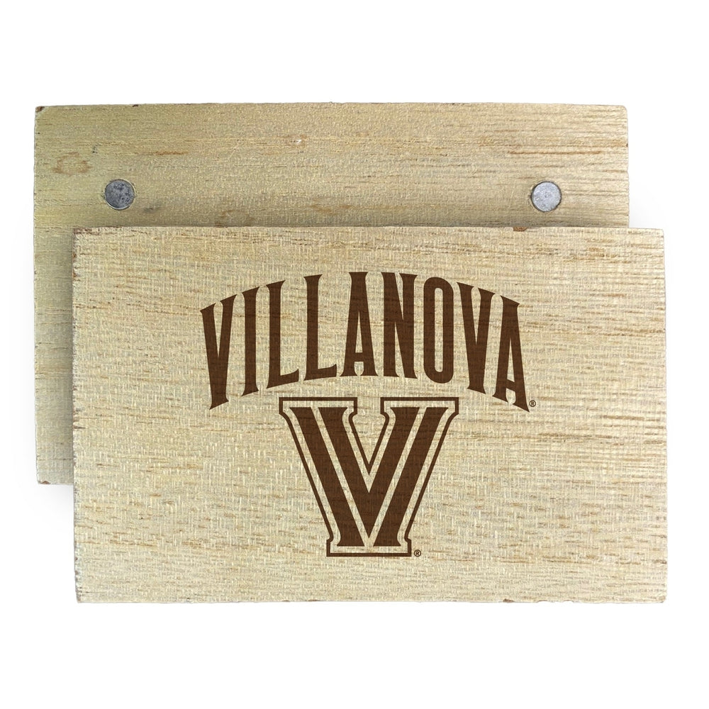 Villanova Wildcats Wooden 2" x 3" Fridge Magnet Officially Licensed Collegiate Product Image 2
