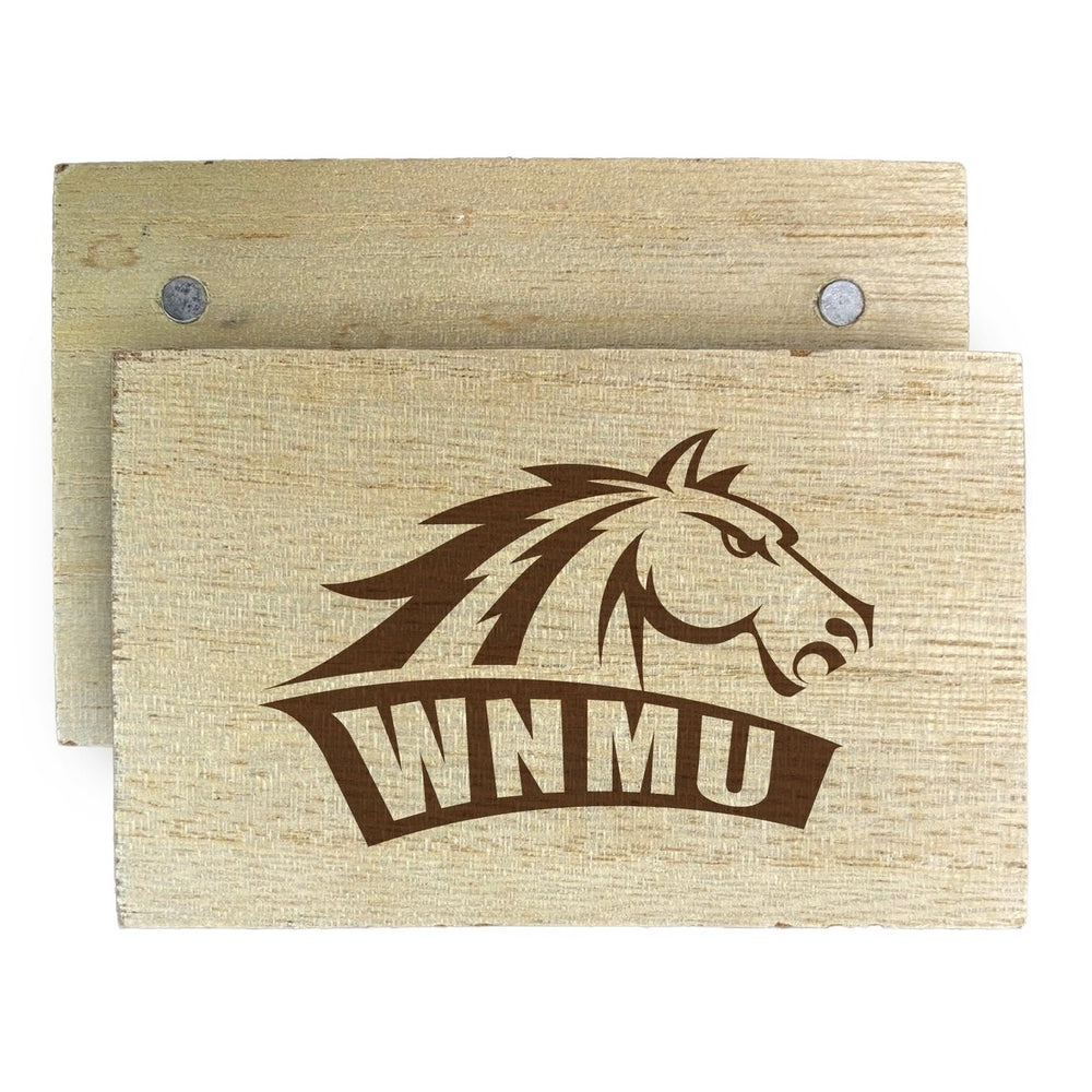 Western  Mexico University Wooden 2" x 3" Fridge Magnet Officially Licensed Collegiate Product Image 2
