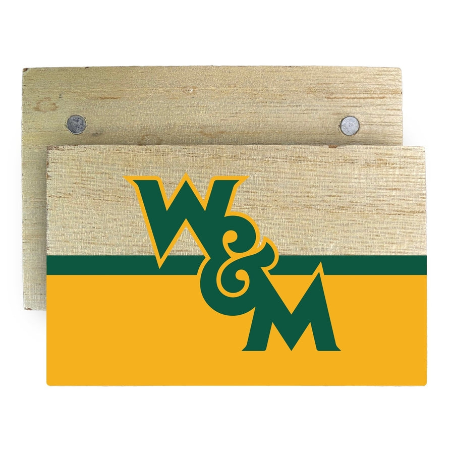 William and Mary Wooden 2" x 3" Fridge Magnet Officially Licensed Collegiate Product Image 1