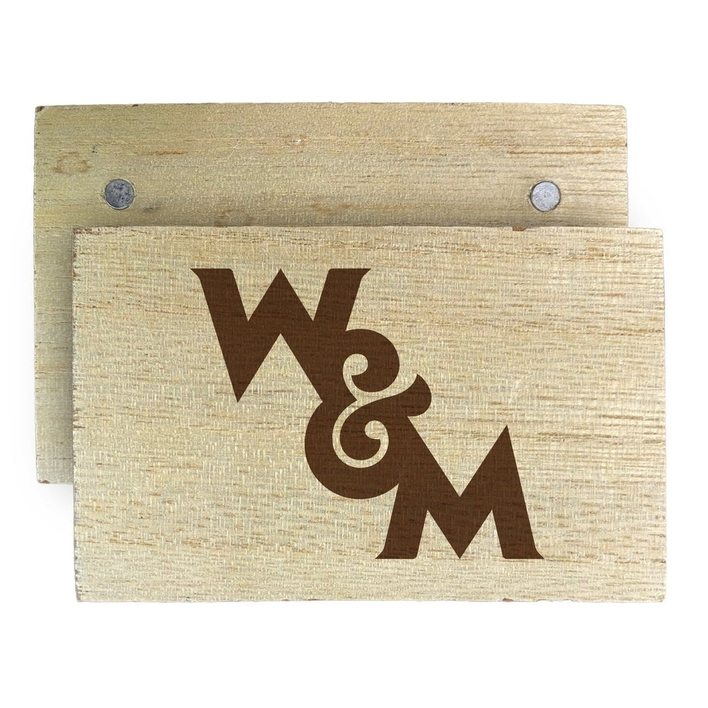 William and Mary Wooden 2" x 3" Fridge Magnet Officially Licensed Collegiate Product Image 2