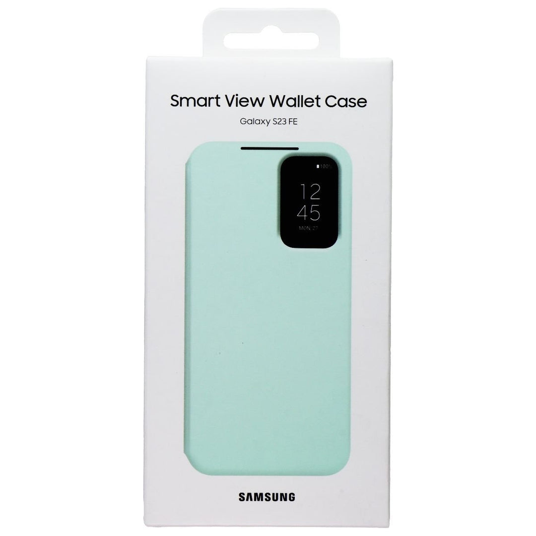 Samsung Smart View Wallet Case for Galaxy S23 FE - Mint Image 1