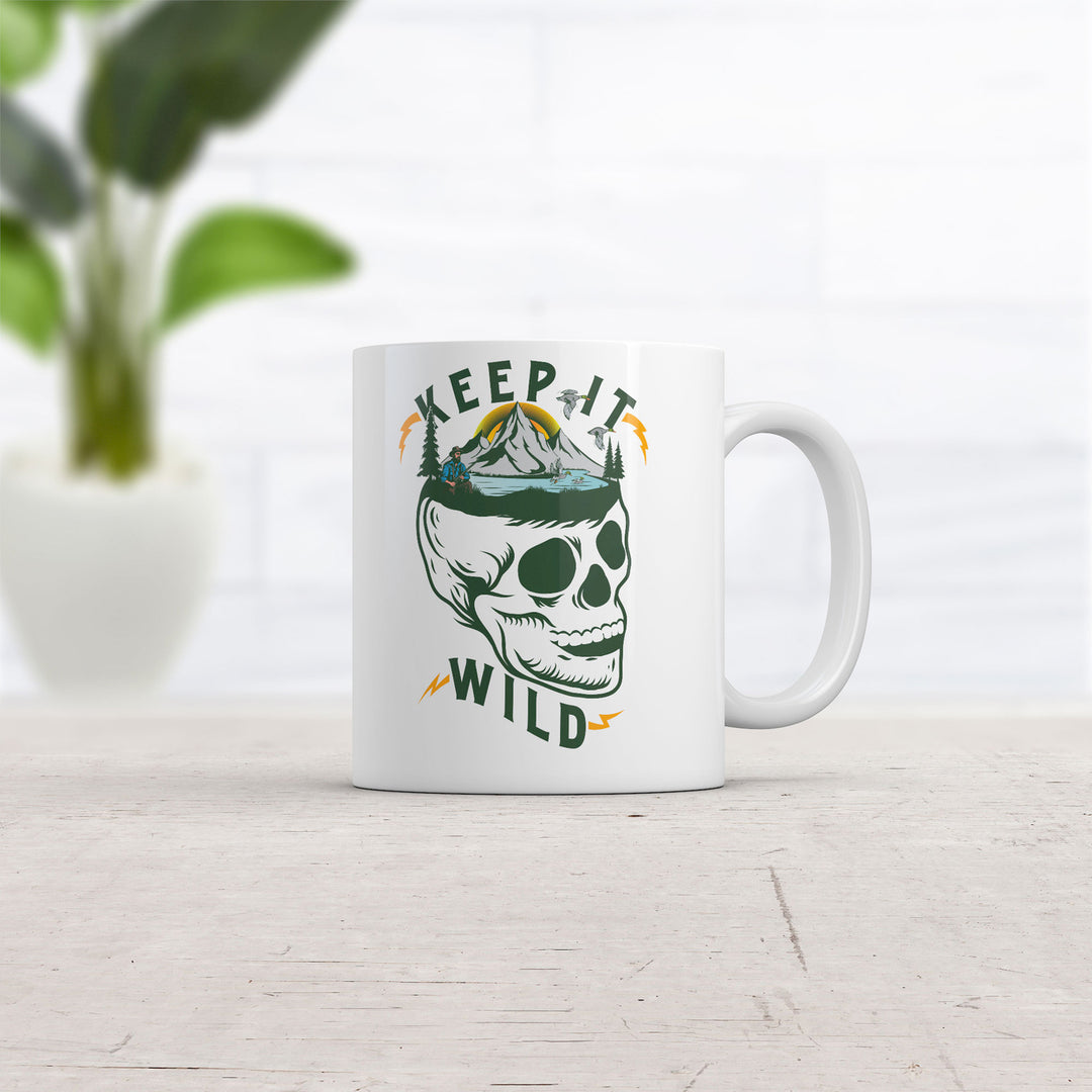 Keep It Wild Mug Funny Sarcastic Nature Graphic Coffee Cup-11oz Image 2