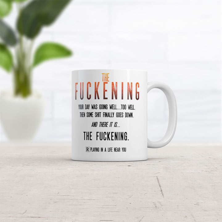 The Fuckening Mug Funny Horror Movie Graphic Coffee Cup-11oz Image 2