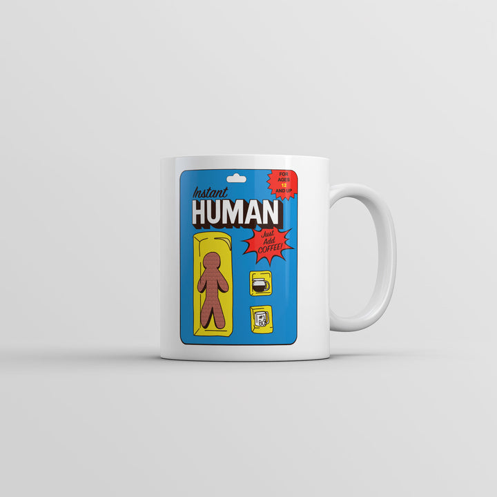 Instant Human Mug Funny Sarcastic Caffeine Lovers Novelty Coffee Cup-11oz Image 1