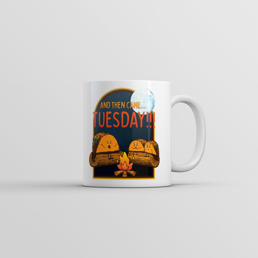 Taco Tuesday Ghost Story Mug Funny Sarcastic Graphic Coffee Cup-11oz Image 1