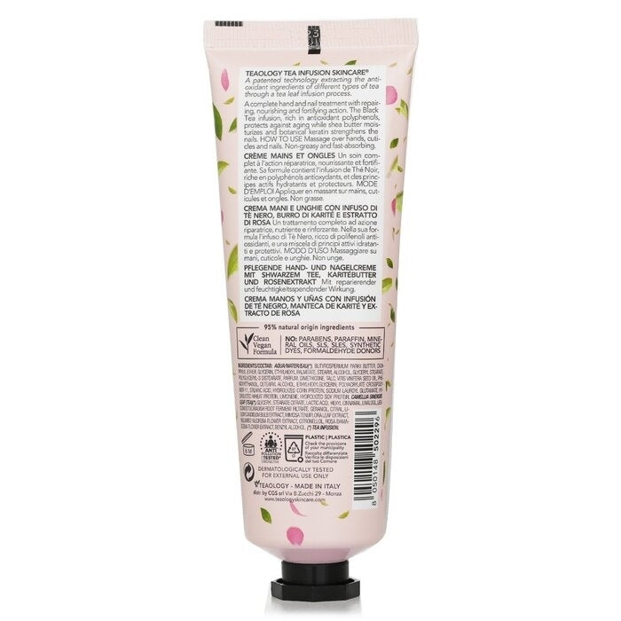 Teaology - Black Rose Tea Hand and Nail Cream(75ml/2.5oz) Image 3