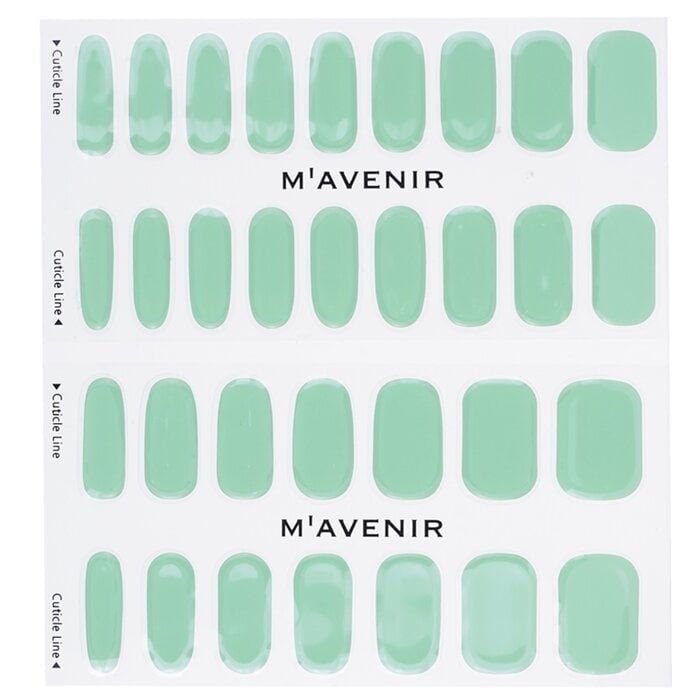 Mavenir - Nail Sticker (Blue) - Jade Syrup Nail(32pcs) Image 2