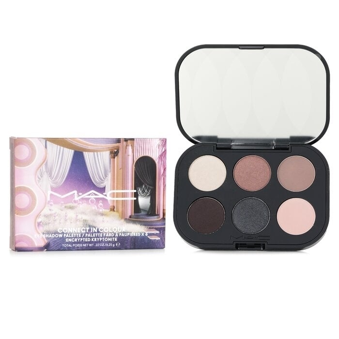 MAC - Connection In Colour Eye Shadow (6x Eyeshadow) Palette - Encrypted Kryptonite(6.25g/0.22oz) Image 1