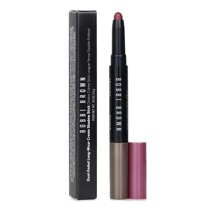 Bobbi Brown - Dual Ended Long Wear Cream Shadow Stick -  Bronze Pink Shimmer/Espresso Matte(1.6g/0.05oz) Image 1