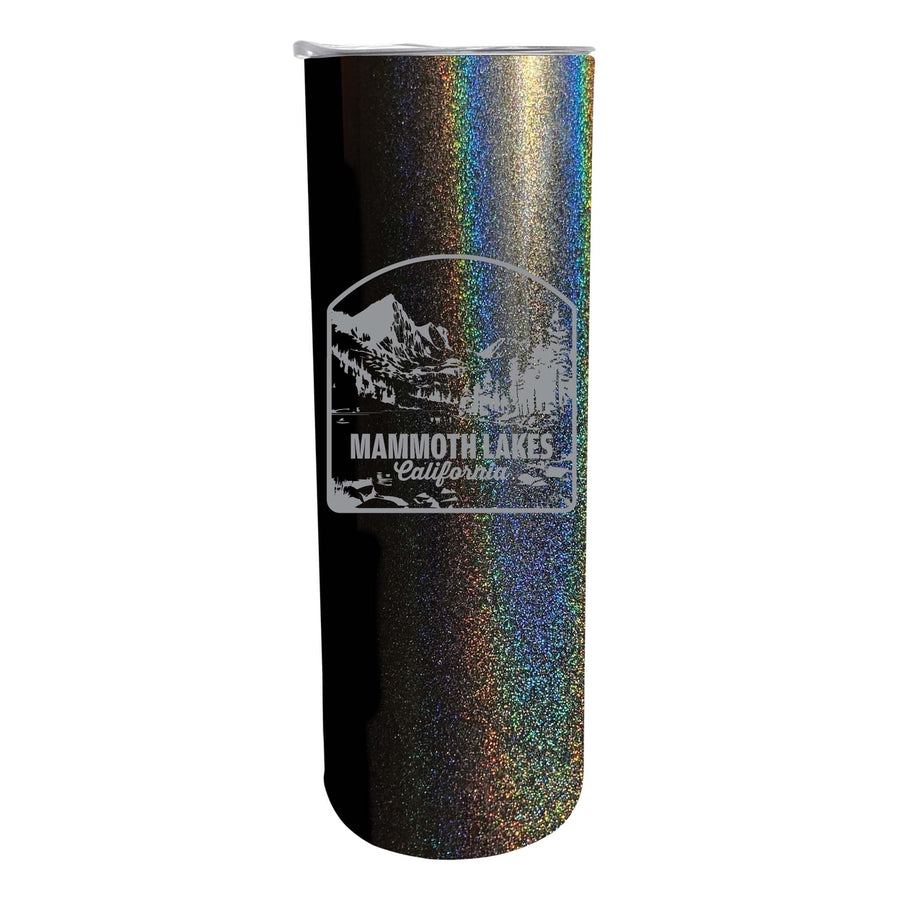 Mammoth Lakes California Souvenir 20 oz Engraved Insulated Stainless Steel Skinny Tumbler Image 1