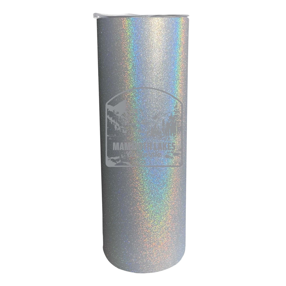 Mammoth Lakes California Souvenir 20 oz Engraved Insulated Stainless Steel Skinny Tumbler Image 2
