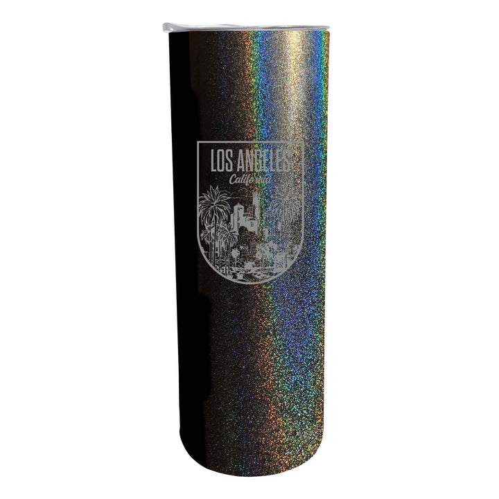 Los Angeles California Engraving 2 Souvenir 20 oz Engraved Insulated Stainless Steel Skinny Tumbler Image 4