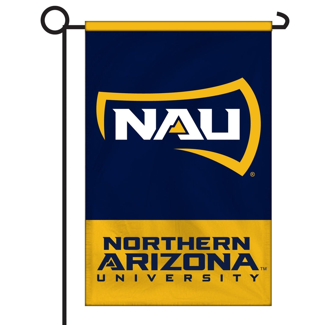 Northern Arizona University Double Sided Garden Flag Officially Licensed Collegiate Product Image 1