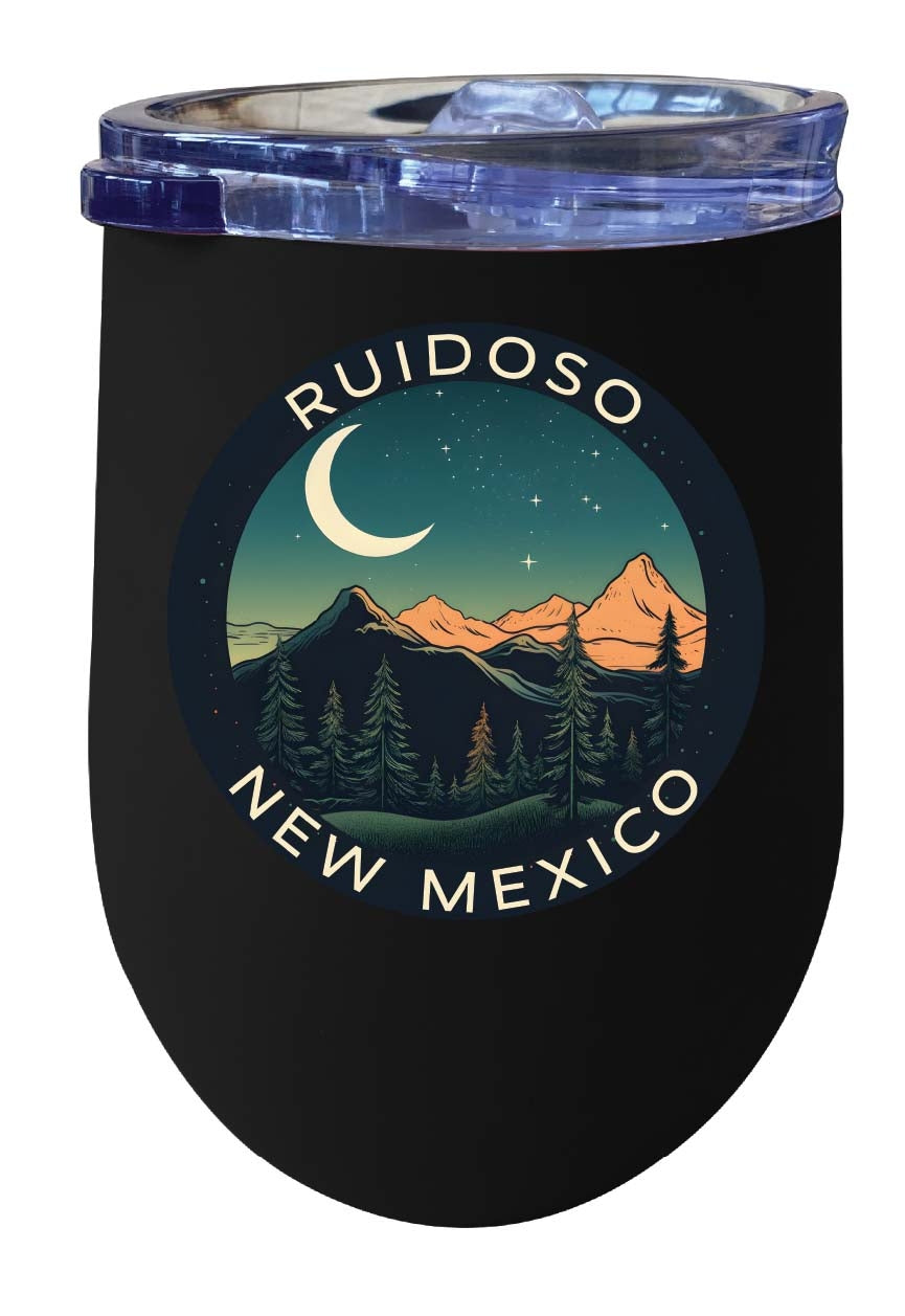 Ruidoso  Mexico Design A Souvenir 12 oz Insulated Wine Stainless Steel Tumbler Image 1
