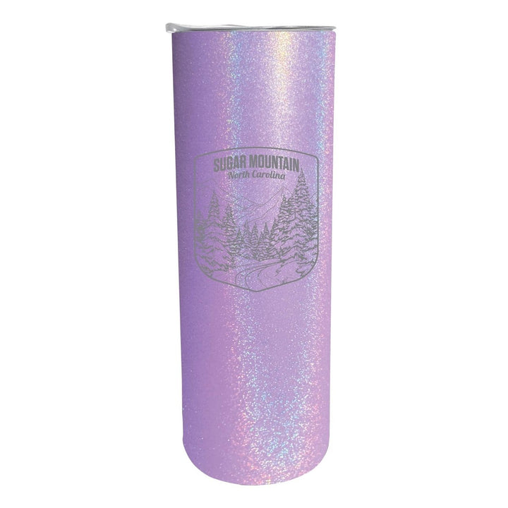 Sugar Mountain North Carolina Souvenir 20 oz Engraved Insulated Stainless Steel Skinny Tumbler Image 4