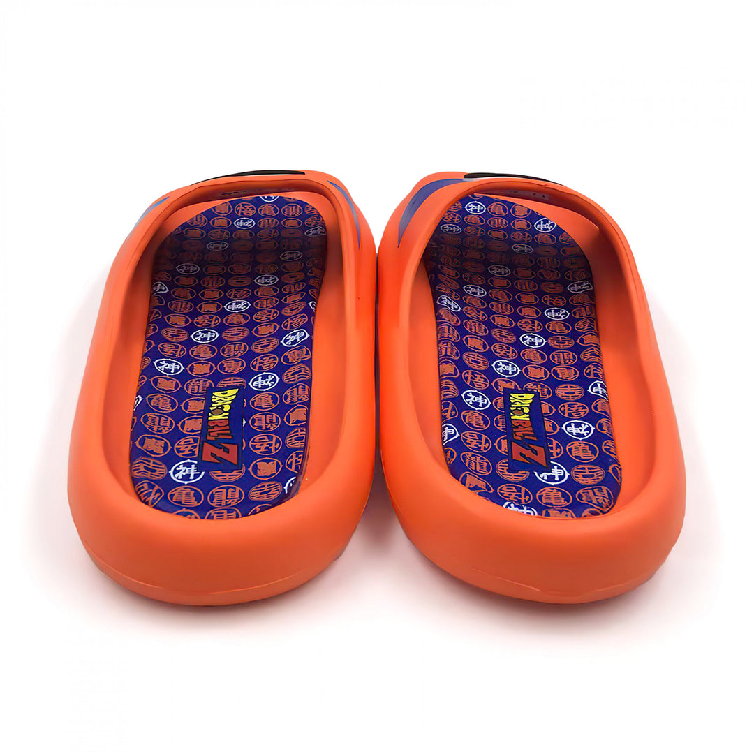 Dragon Ball Z Kame Symbol Mens Cloud Comfort Foam Slide Sandals Image 4