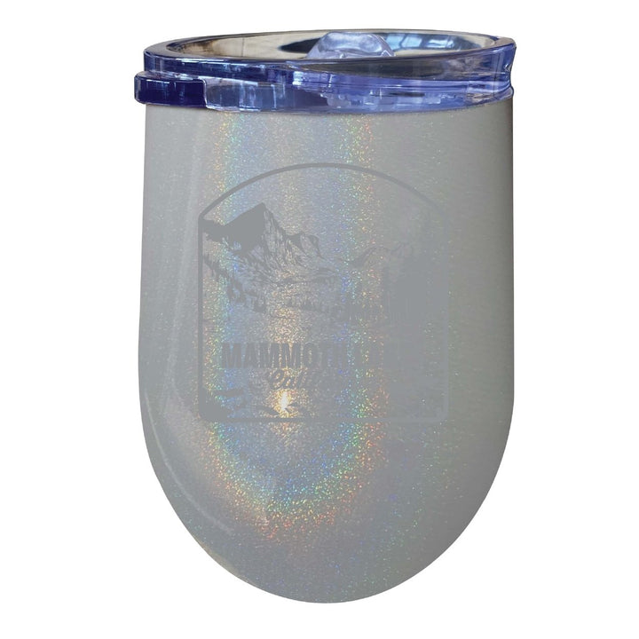 Mammoth Lakes California Souvenir 12 oz Engraved Insulated Wine Stainless Steel Tumbler Image 1