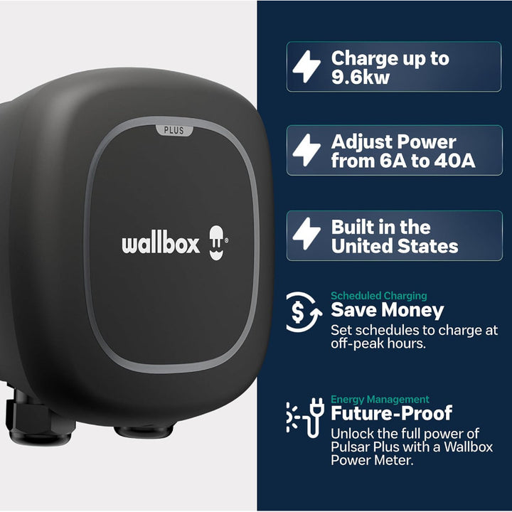 WALLBOX Pulsar Plus 40AMP (9.56KW) EV Level 2 Smart Charger- Image 4